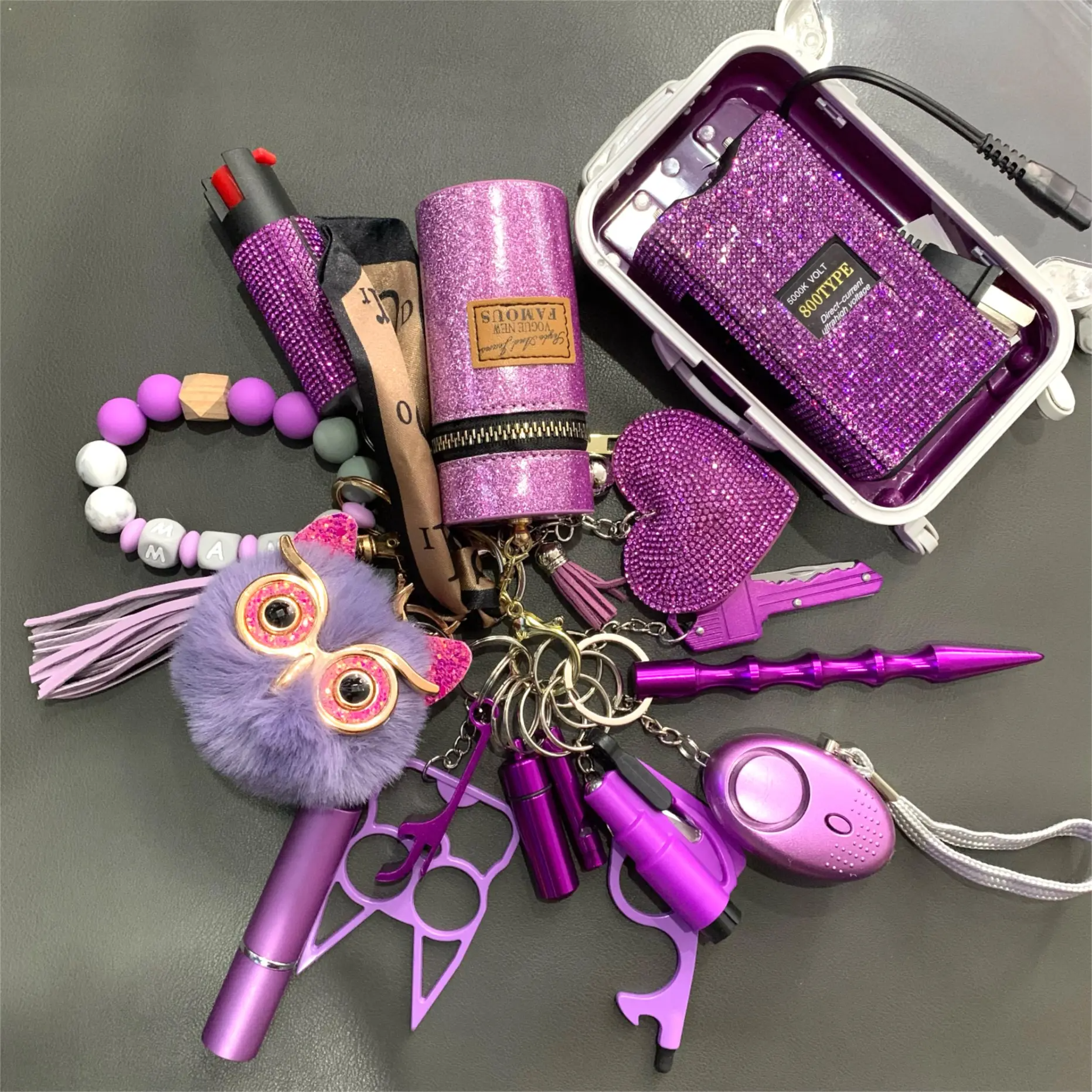safety keychains for women